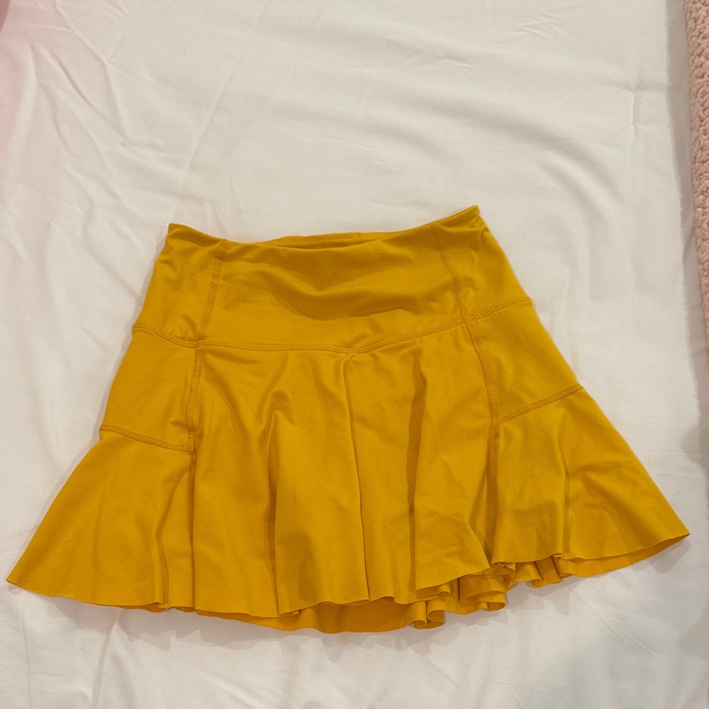 Free people movement women’s sunny, yellow skirt